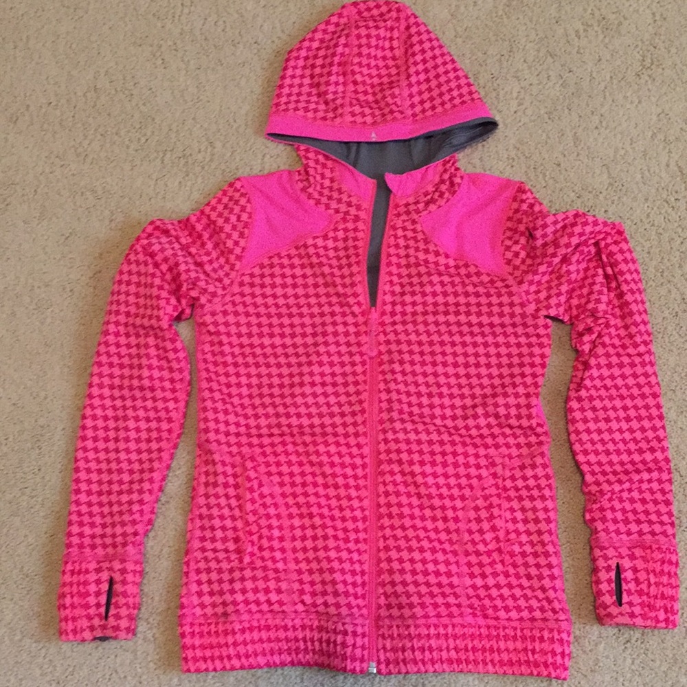 Ivivva reversible track zipper jacket for girls